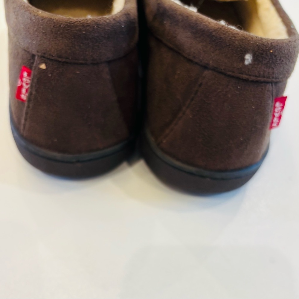 Levi's Men's Dark Brown Suede Slip-Ons size 13 - Picture 10 of 10